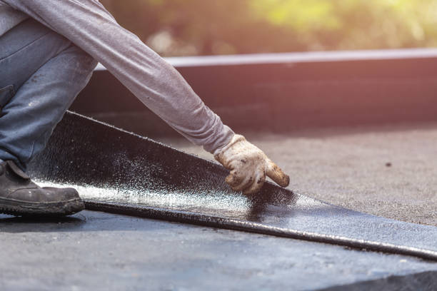 Professional Crawl Space Encapsulation technician working in Bradner, OH